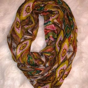 Patterned Infinity Scarf